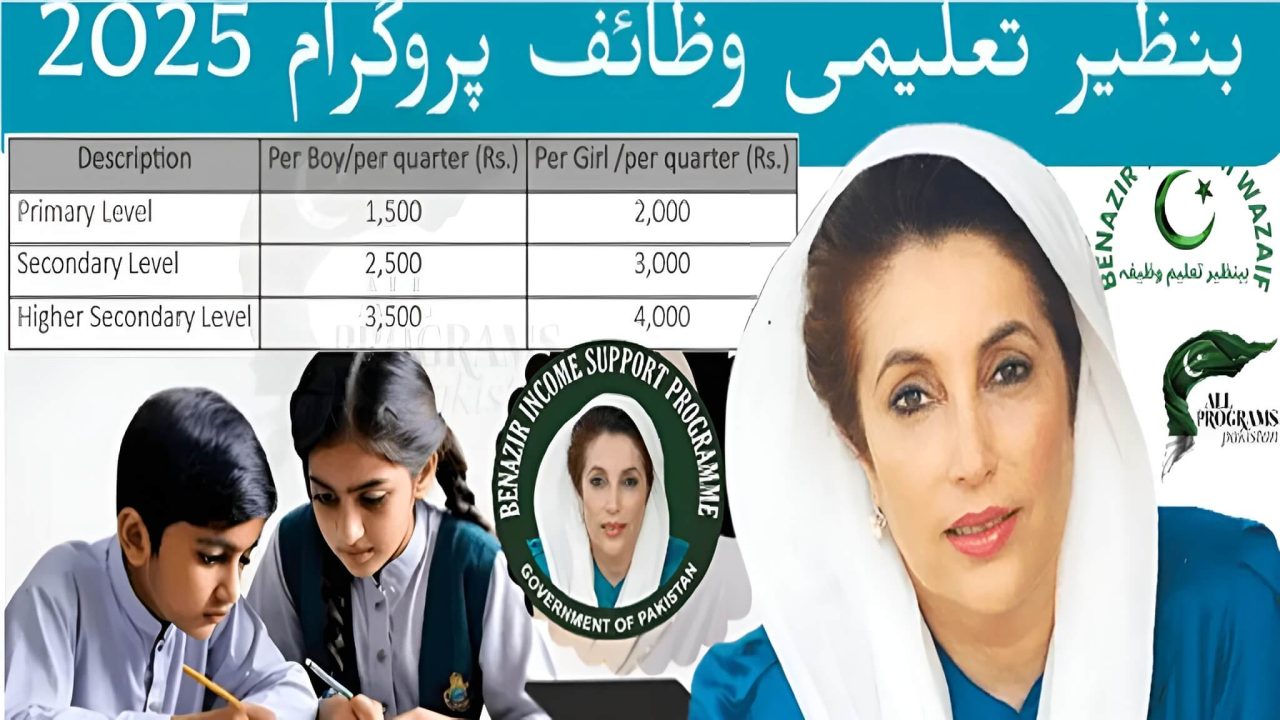 Benazir Taleemi Wazaif – Registration, Eligibility & Payment Check