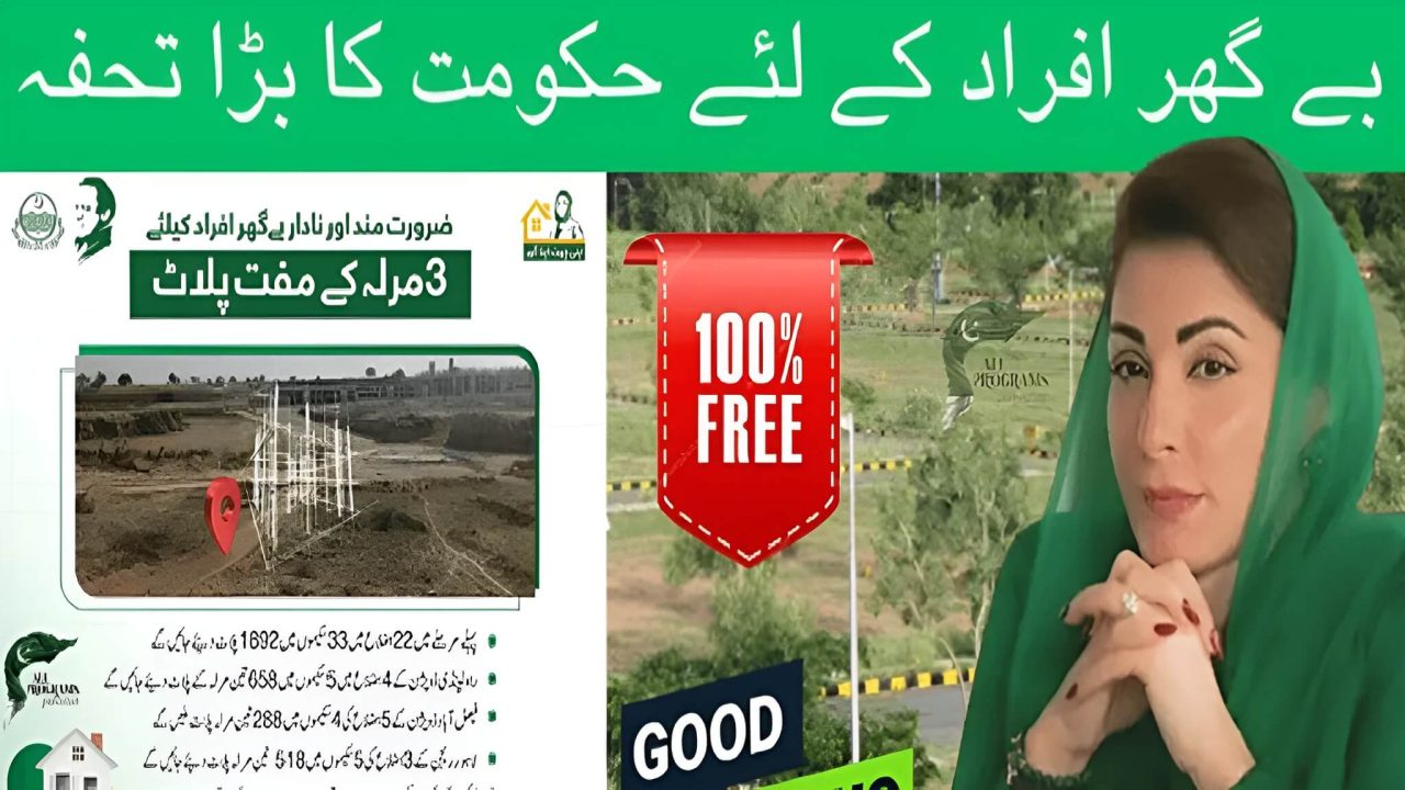 CM Maryam Nawaz 3 Marla Plot Scheme in Punjab – Everything You Need to Know!