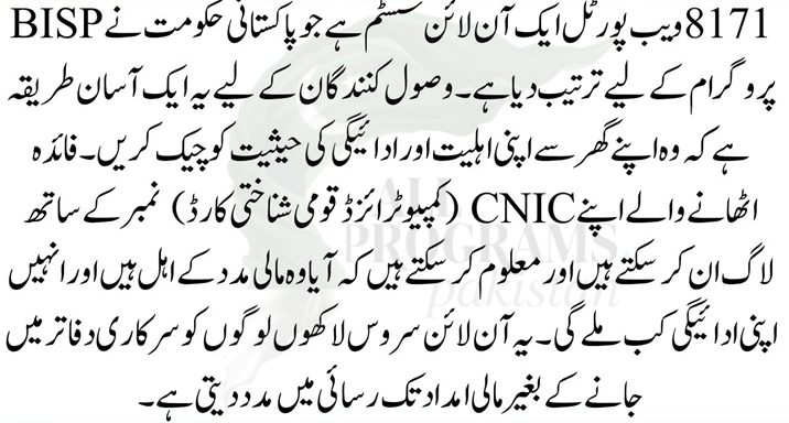 What Is the 8171 Web Portal