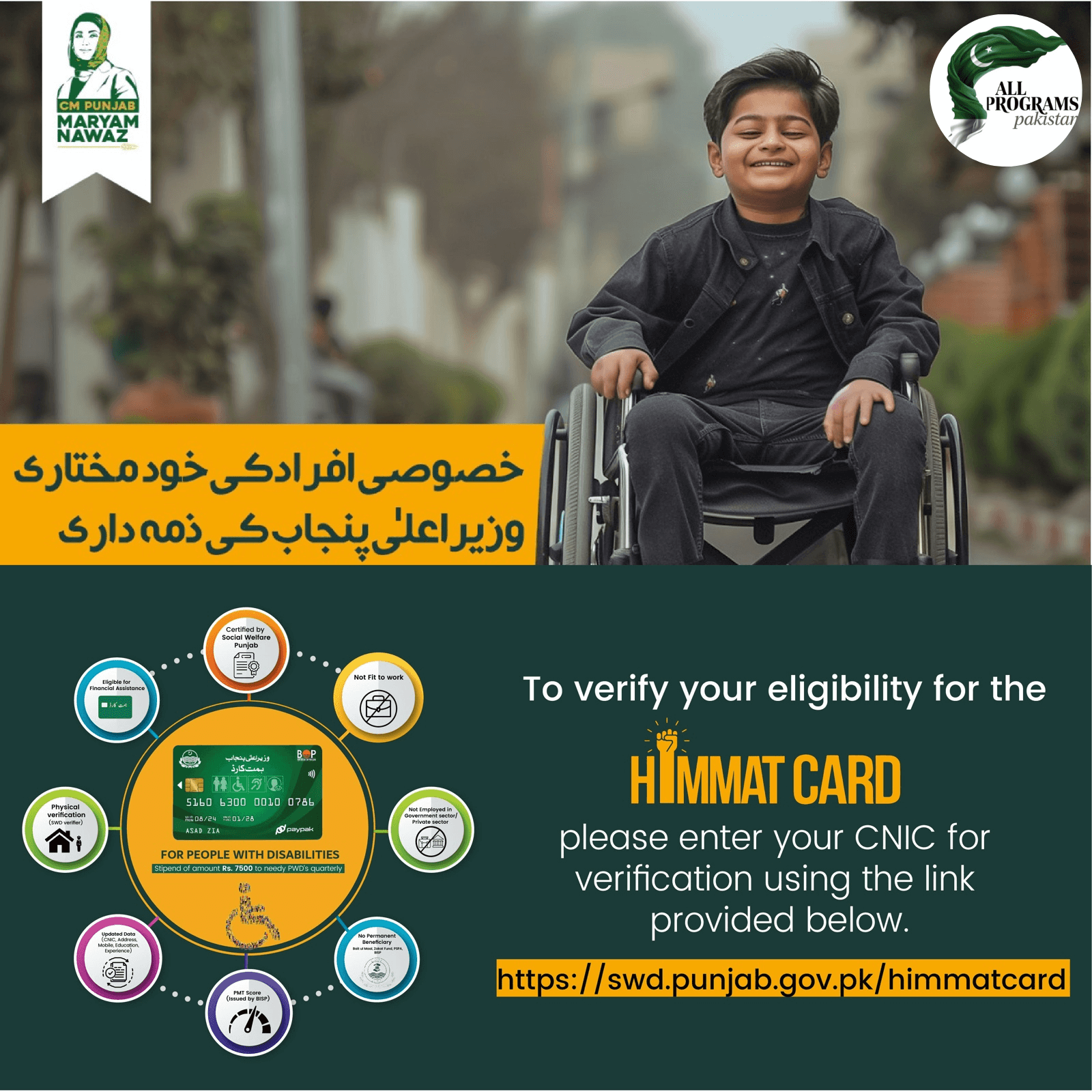 Check Himmat Card Online Verification Status
