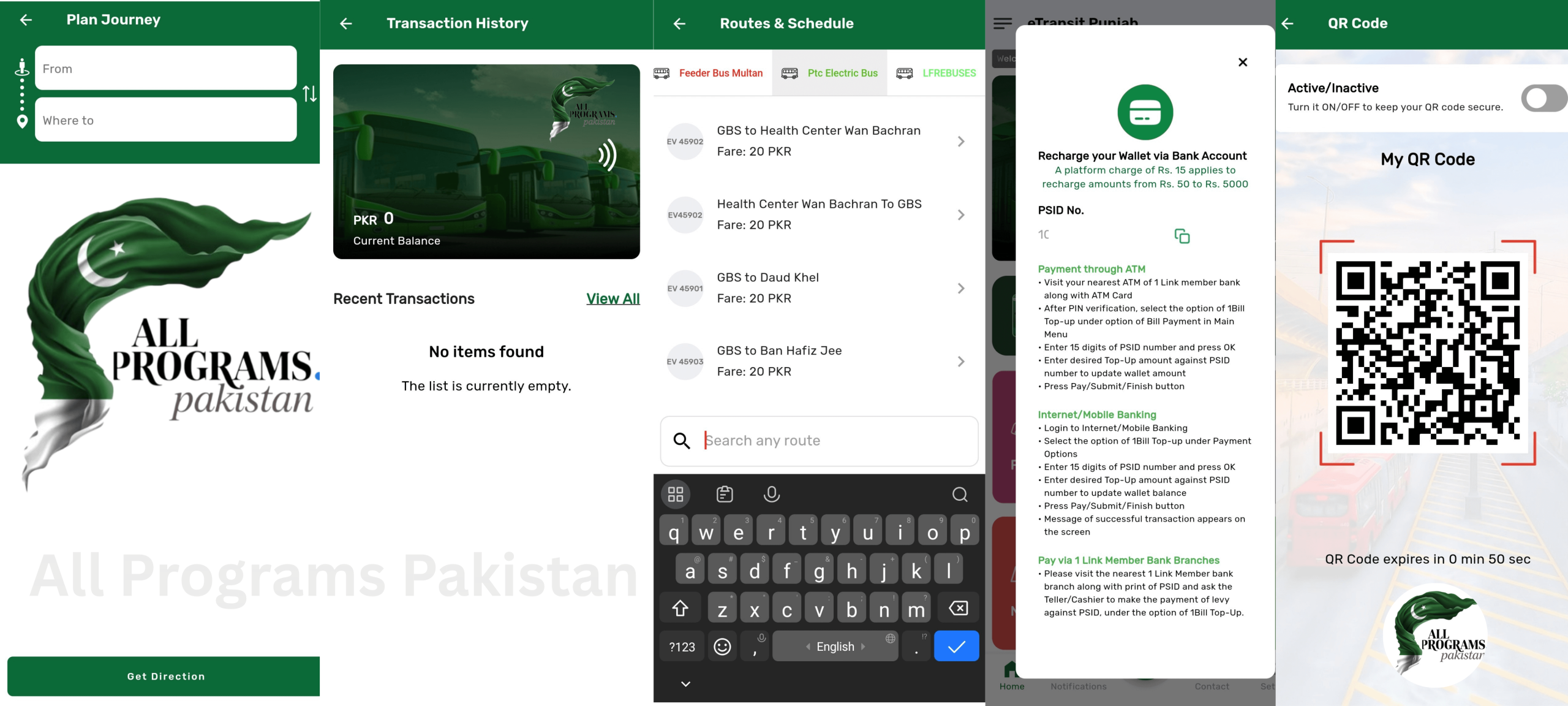 What You Can Do More Inside the E-Transit App