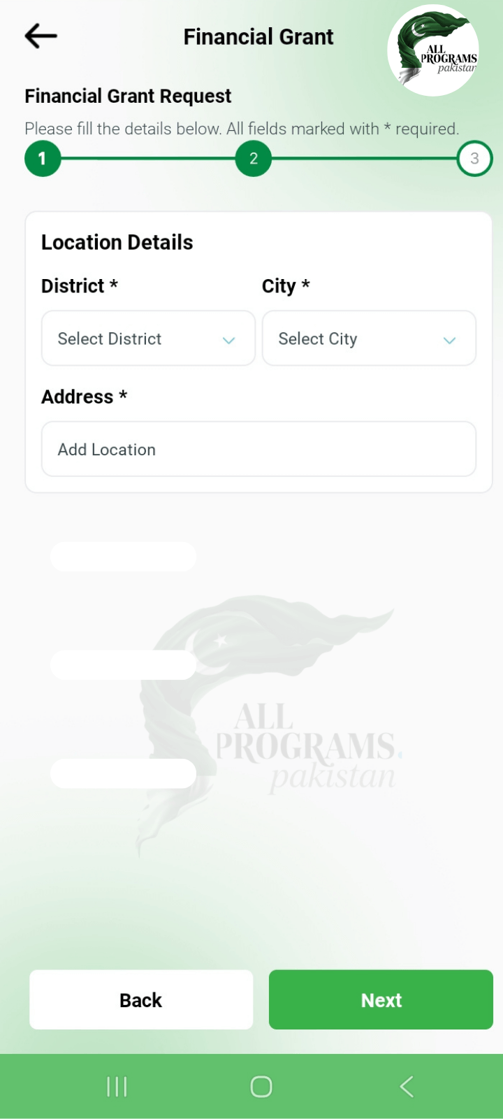 Give Location Details on Maryam Ko Batayn App 