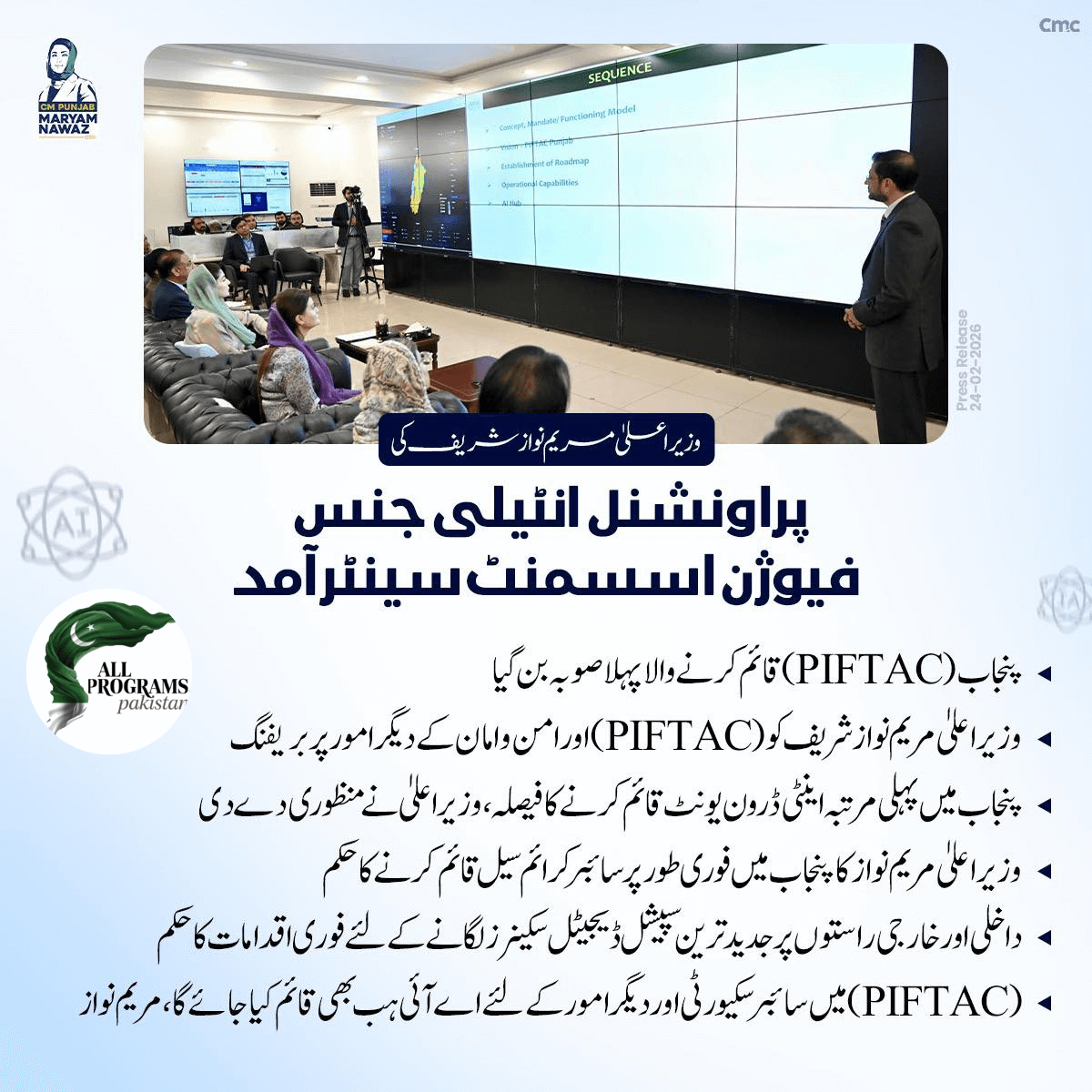 Provincial Intelligence Fusion and Threat Assessment Centre