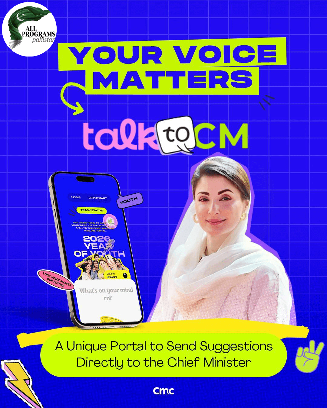 Your Voice Matters - TalktoCM Portal
