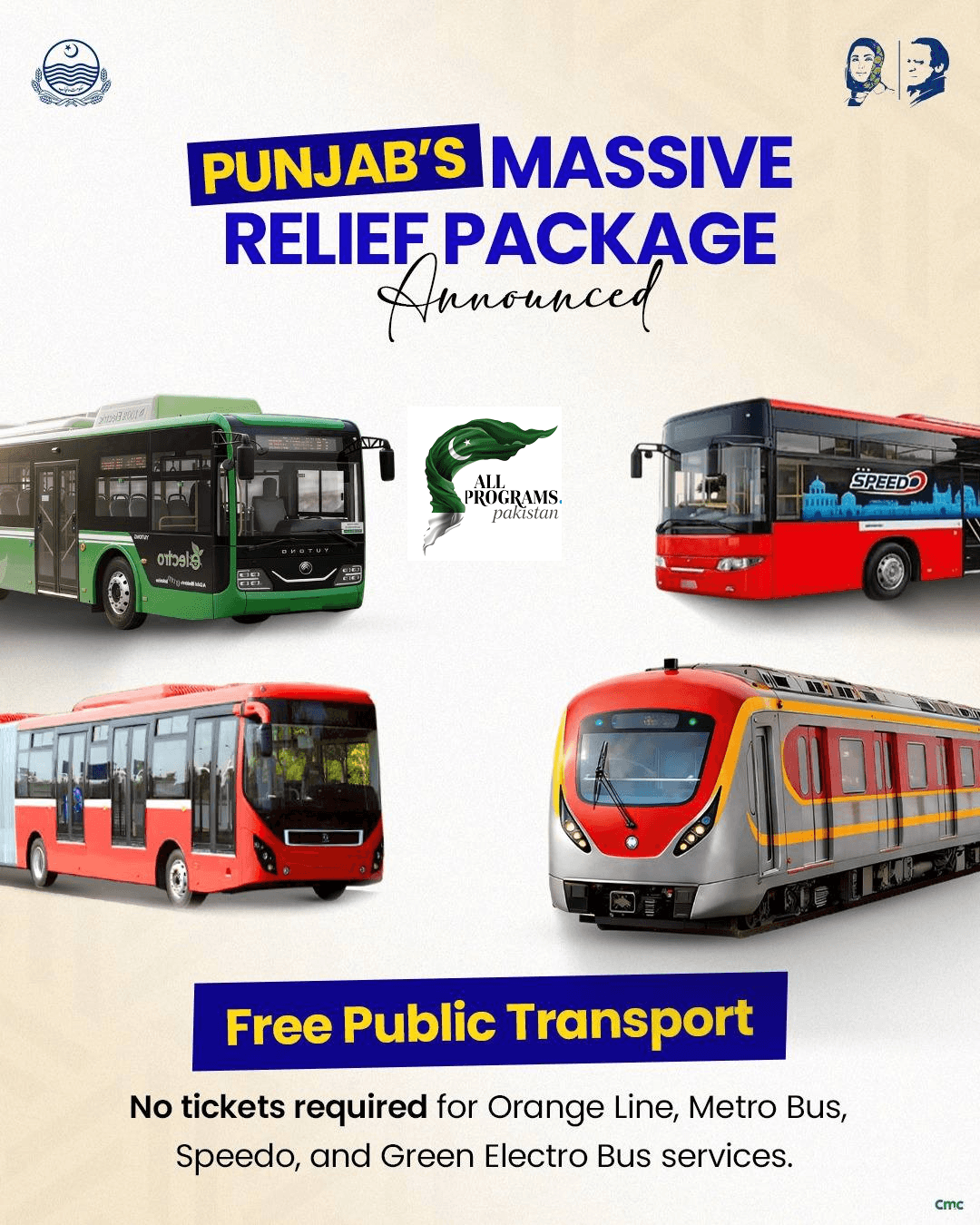 How to Use Free Public Transports in Punjab 2026?