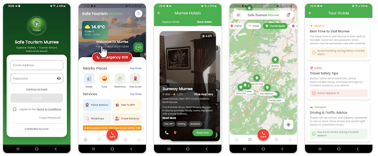 Going to Murree? Install Safe Tourism Murree App First