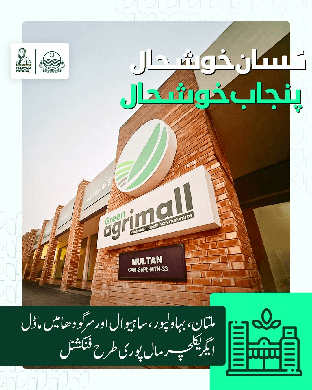 Where Are Agriculture Malls Currently Operational in Punjab